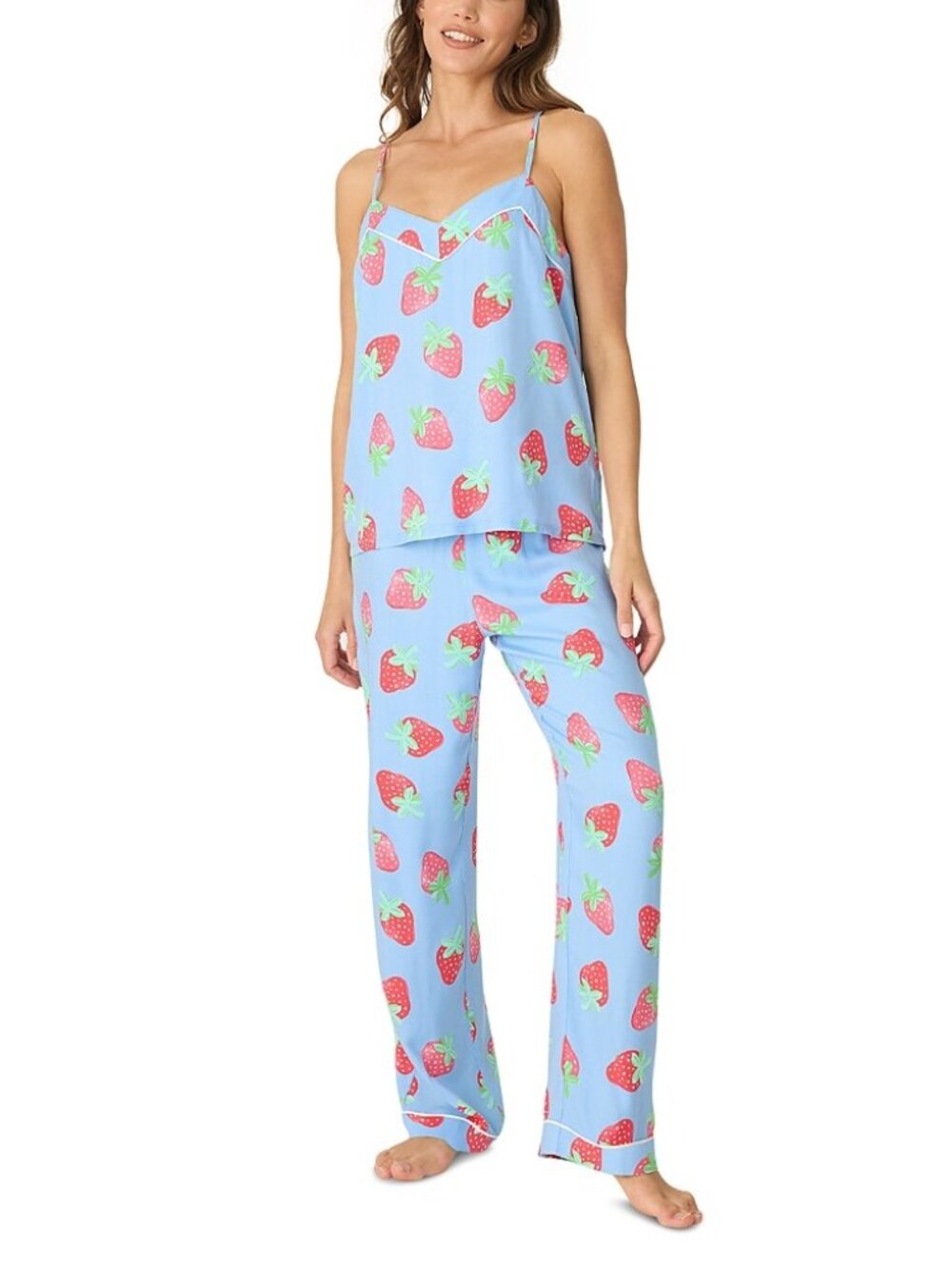 #2130 Pj Salvage Farmers Market Camisole & Pants Pajama Set